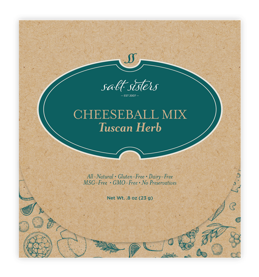 Salt Sisters Cheeseball Spice Mix - Tuscan Herb