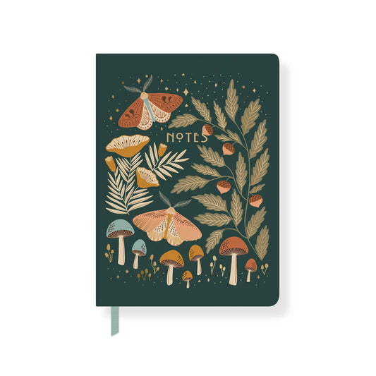 Jt Night Mushroom Small Paperback Journal