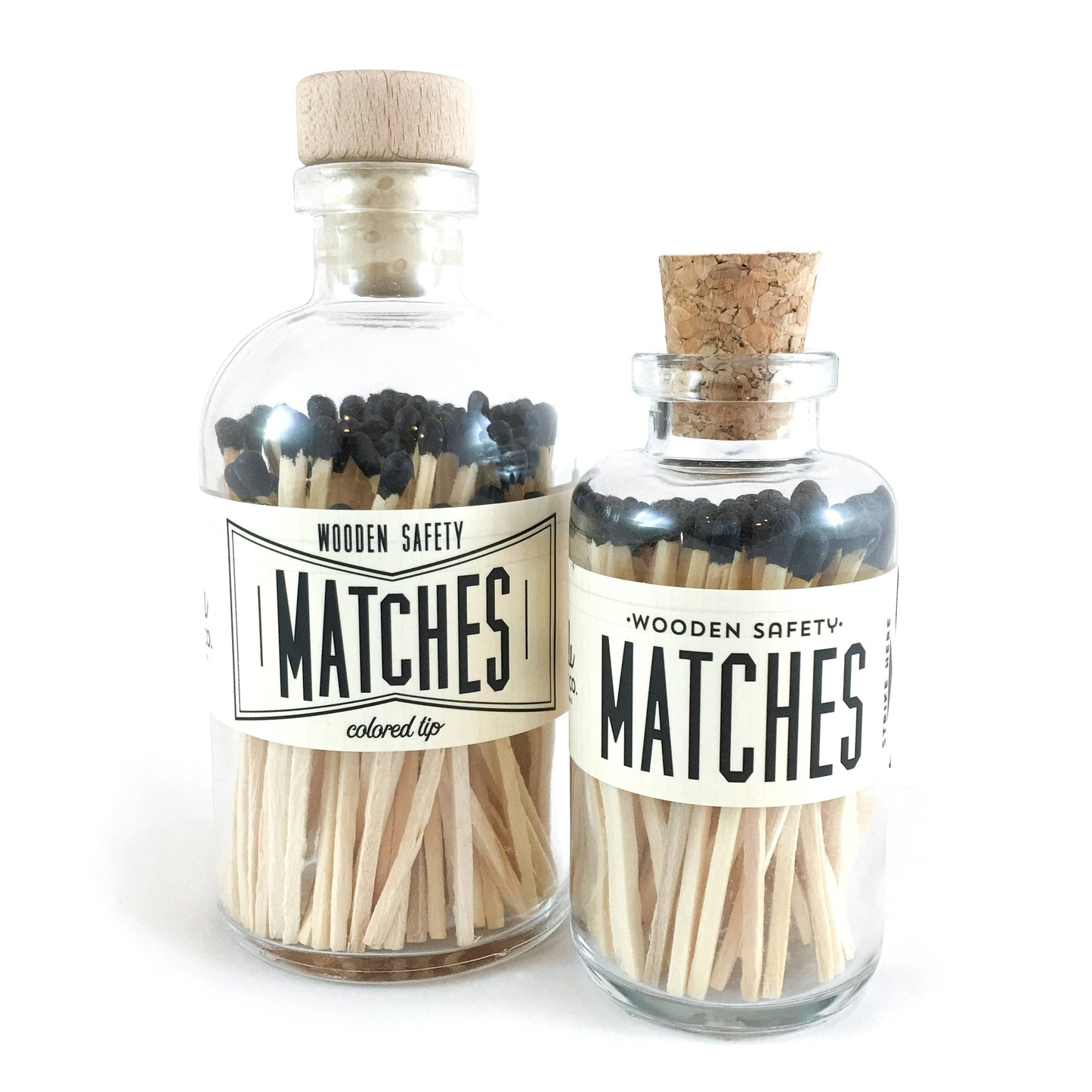 Skinny Tapered Candles - Slate Black