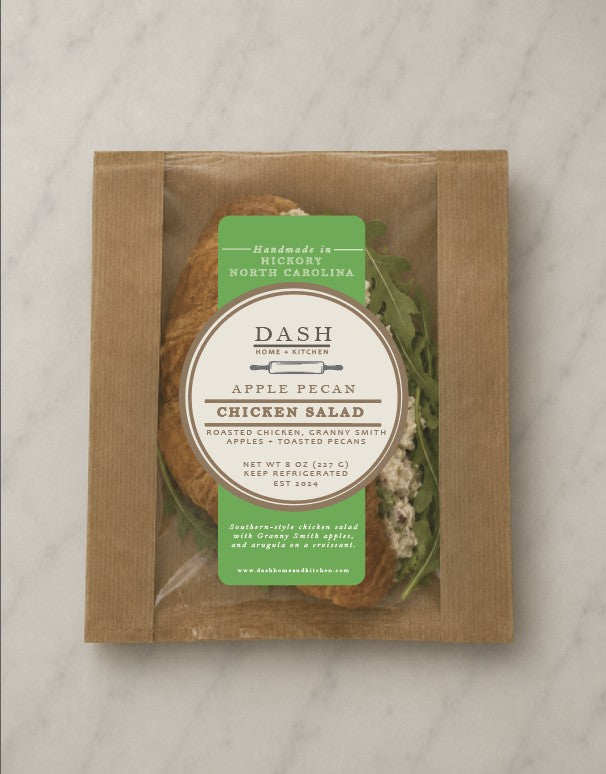 DASH Gourmet-to-Go Apple Pecan Chicken Salad Croissant