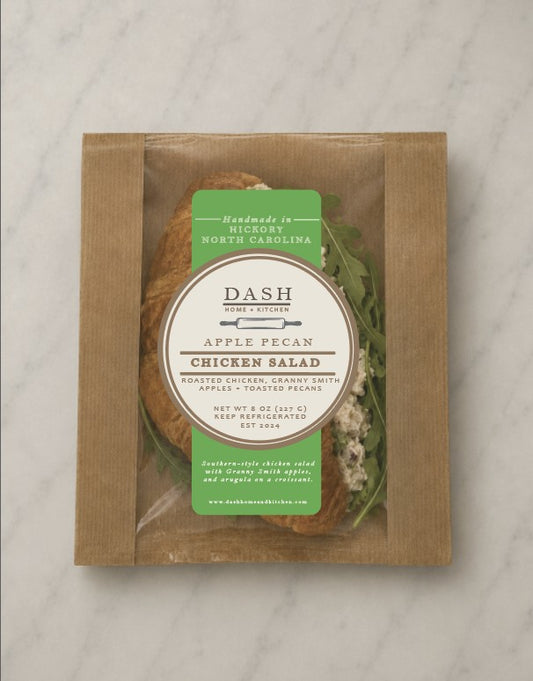 DASH Gourmet-to-Go Apple Pecan Chicken Salad Croissant