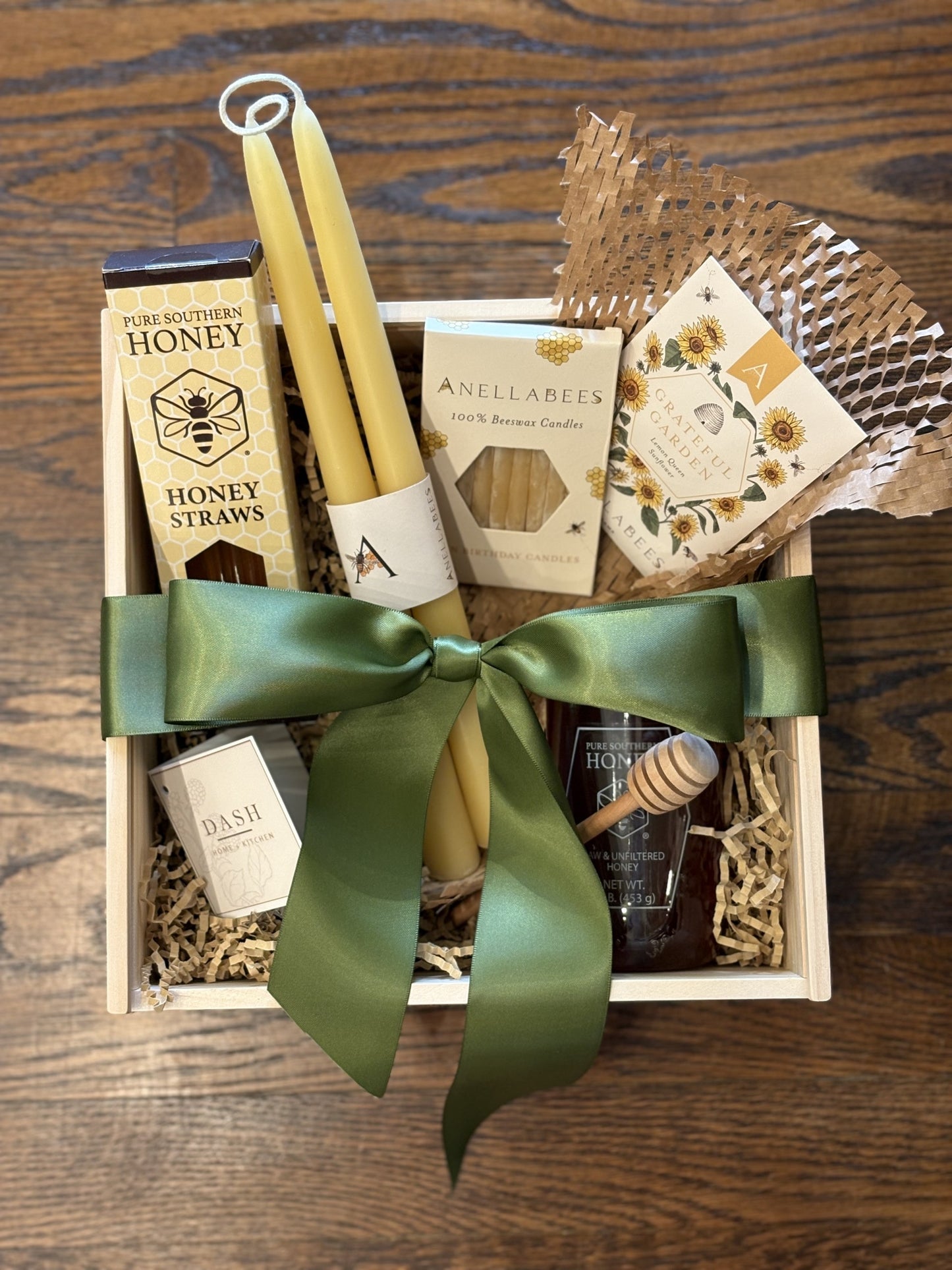 Beekeeper Signature Gift Box — Artisanal Honey & Candle Gift Set