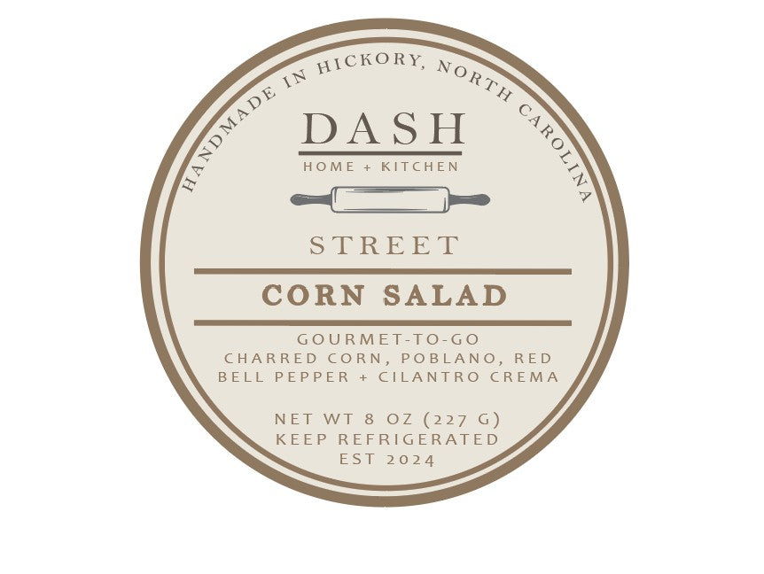 DASH Gourmet-to-Go, Street Corn Salad
