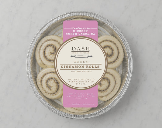 DASH Gourmet-to-Go, Gooey Cinnamon Rolls
