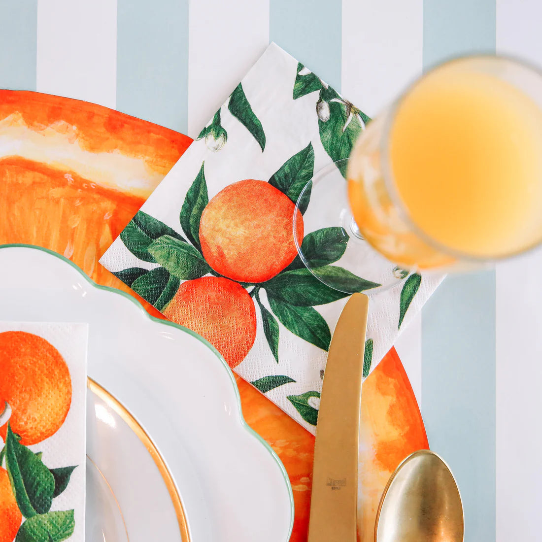Orange Orchard Napkins