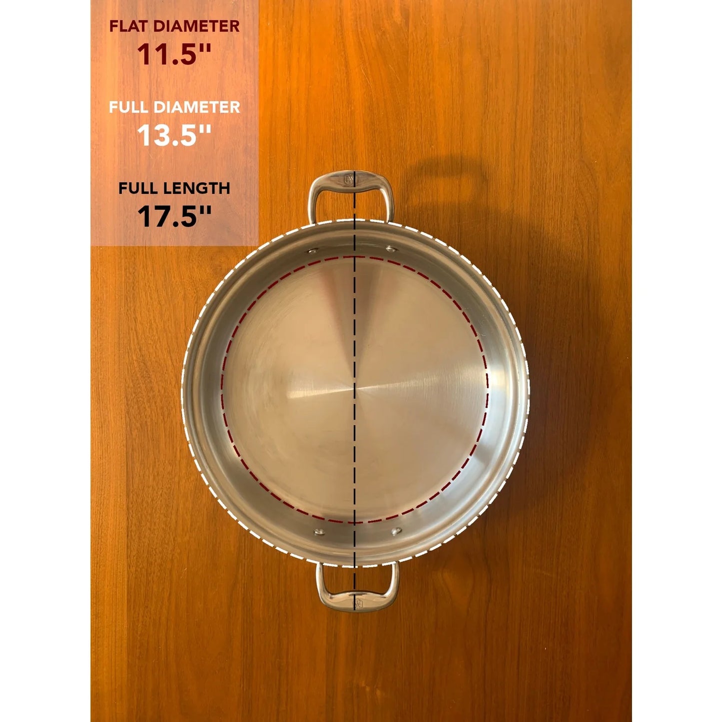 Heritage Steel T316i Titanium Series - 12 Quart Stock Pot