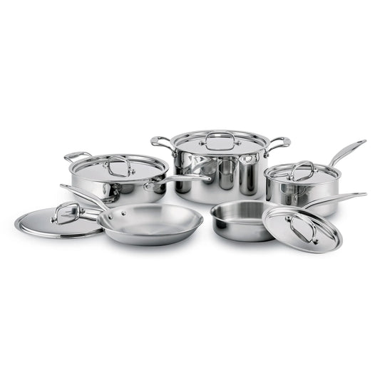 Heritage Steel 316Ti Titanium Series - 10 Piece Cookware Set