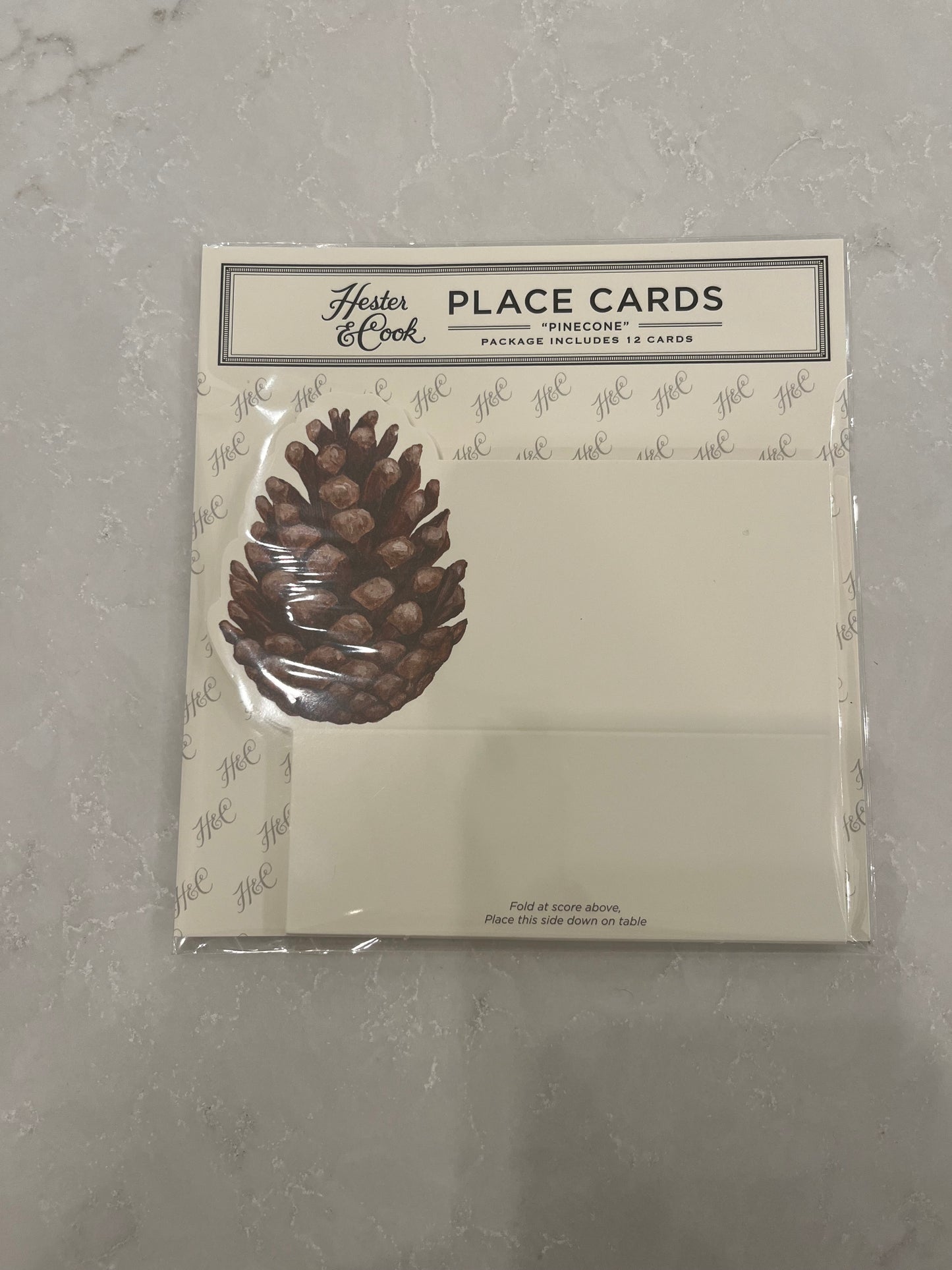Pinecone Place Card