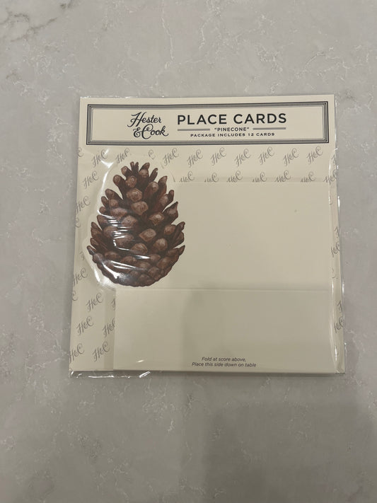 Pinecone Place Card