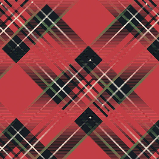 Hester and Cook Red Plaid Napkins