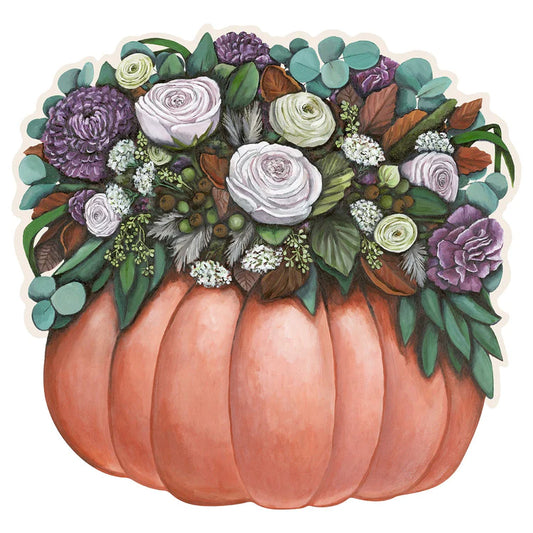Pumpkin Posey Placemat