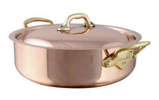 Mauviel 1830 M'Heritage 150 B 6-QT. Rondeau with Lid
