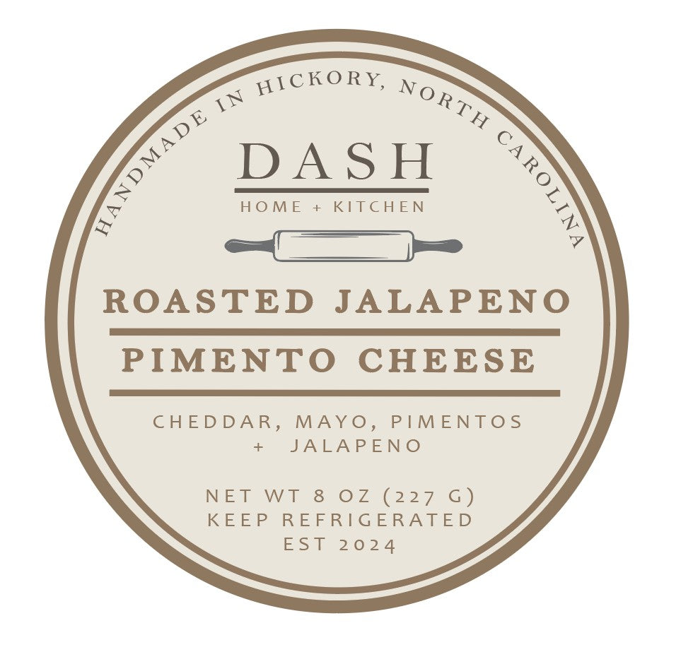 DASH Gourmet-to-Go Roasted Jalapeno Pimento Cheese