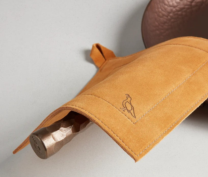 Smithey Ironware Suede Potholder