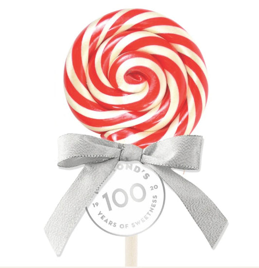 Handmade Round Peppermint Lollipop