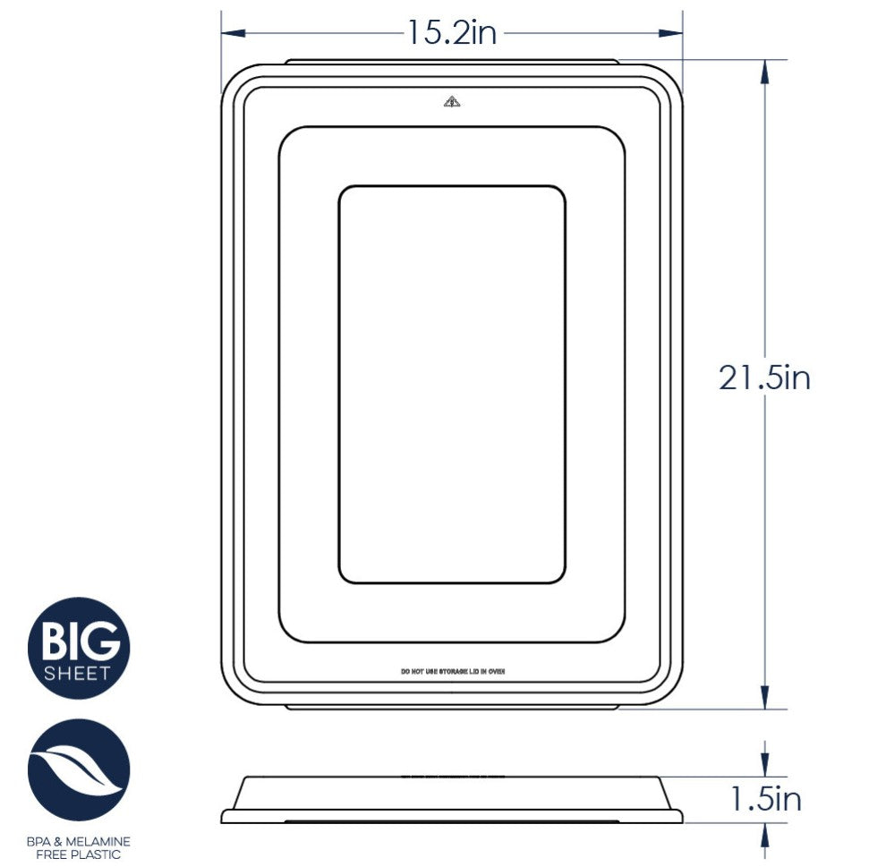 Nordic Ware Naturals Big Batch Pan with Lid