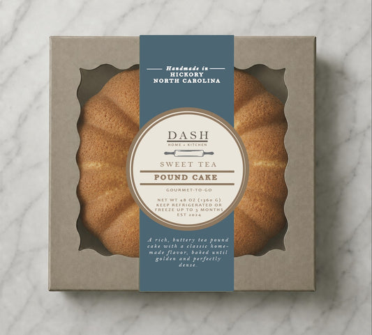 DASH Gourmet-to-Go, Sweet Tea Pound Cake