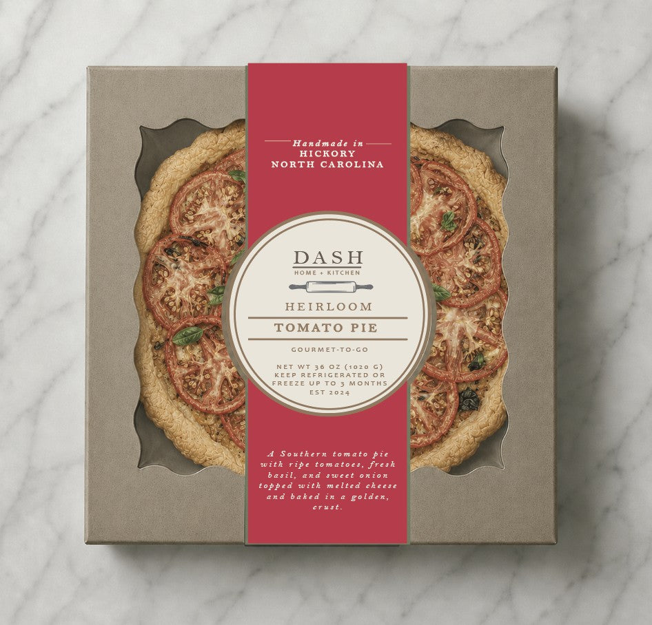 DASH Gourmet-to-Go, Heirloom Tomato Pie