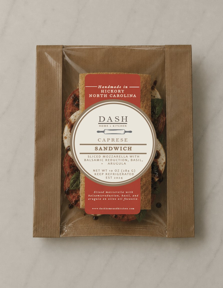 DASH Gourmet-to-Go Caprese Sandwich