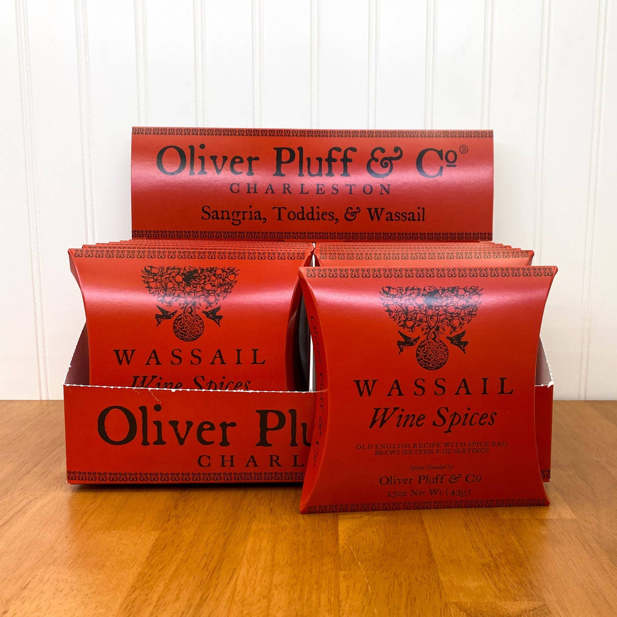 Oliver Pluff & Co. - Wassail Wine Spices - 1 Gallon Package