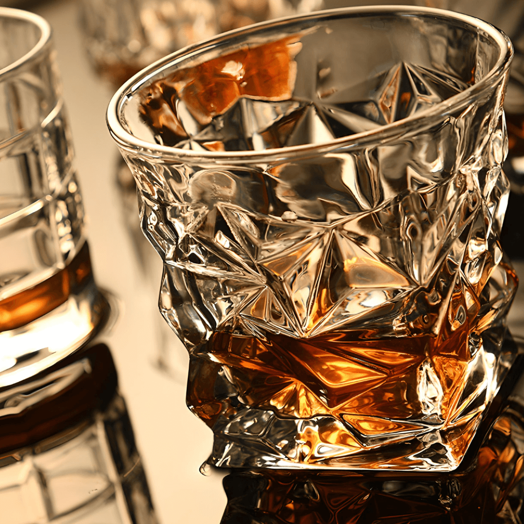 Vayu Japanese Crystal Whiskey Glass - Single