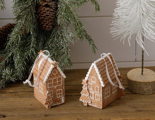 Gingerbread House Ornaments