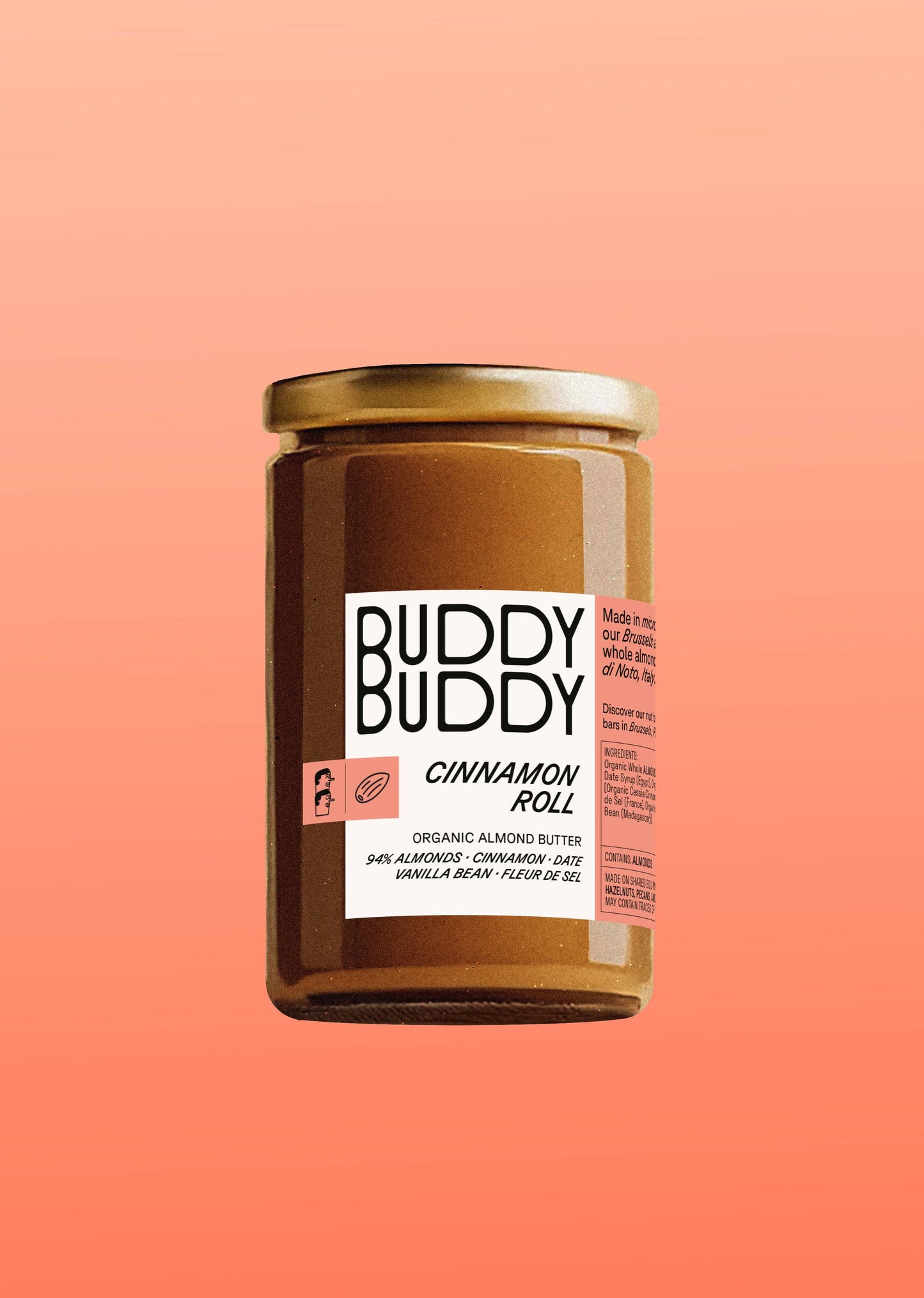 Organic Cinnamon Roll Almond Nut Butter