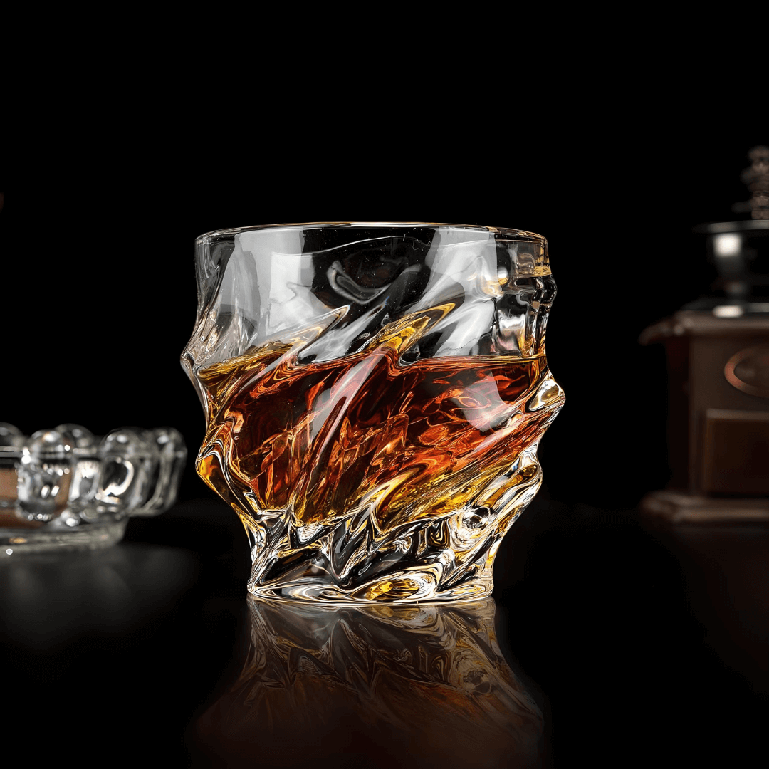 Nami Japanese Crystal Whiskey Glass - Single