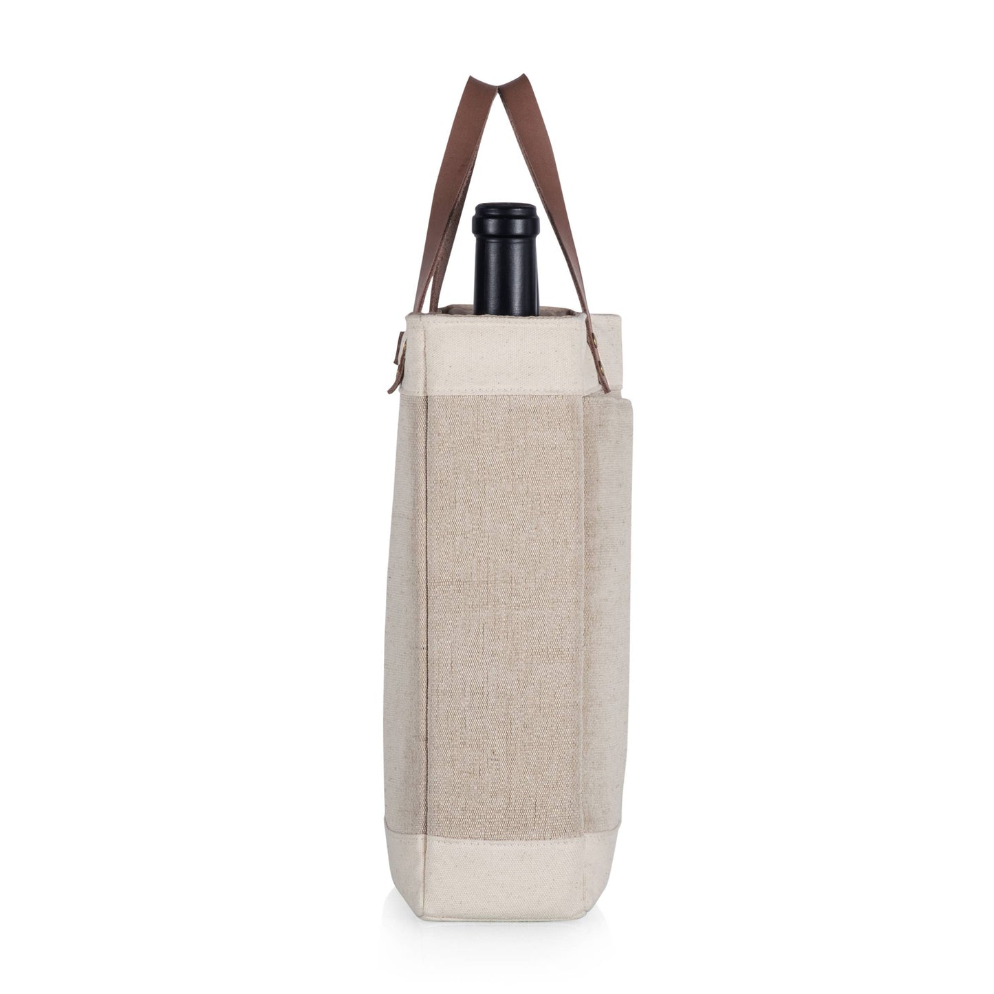 Pinot - Jute 2 Bottle Insulated Wine Bag