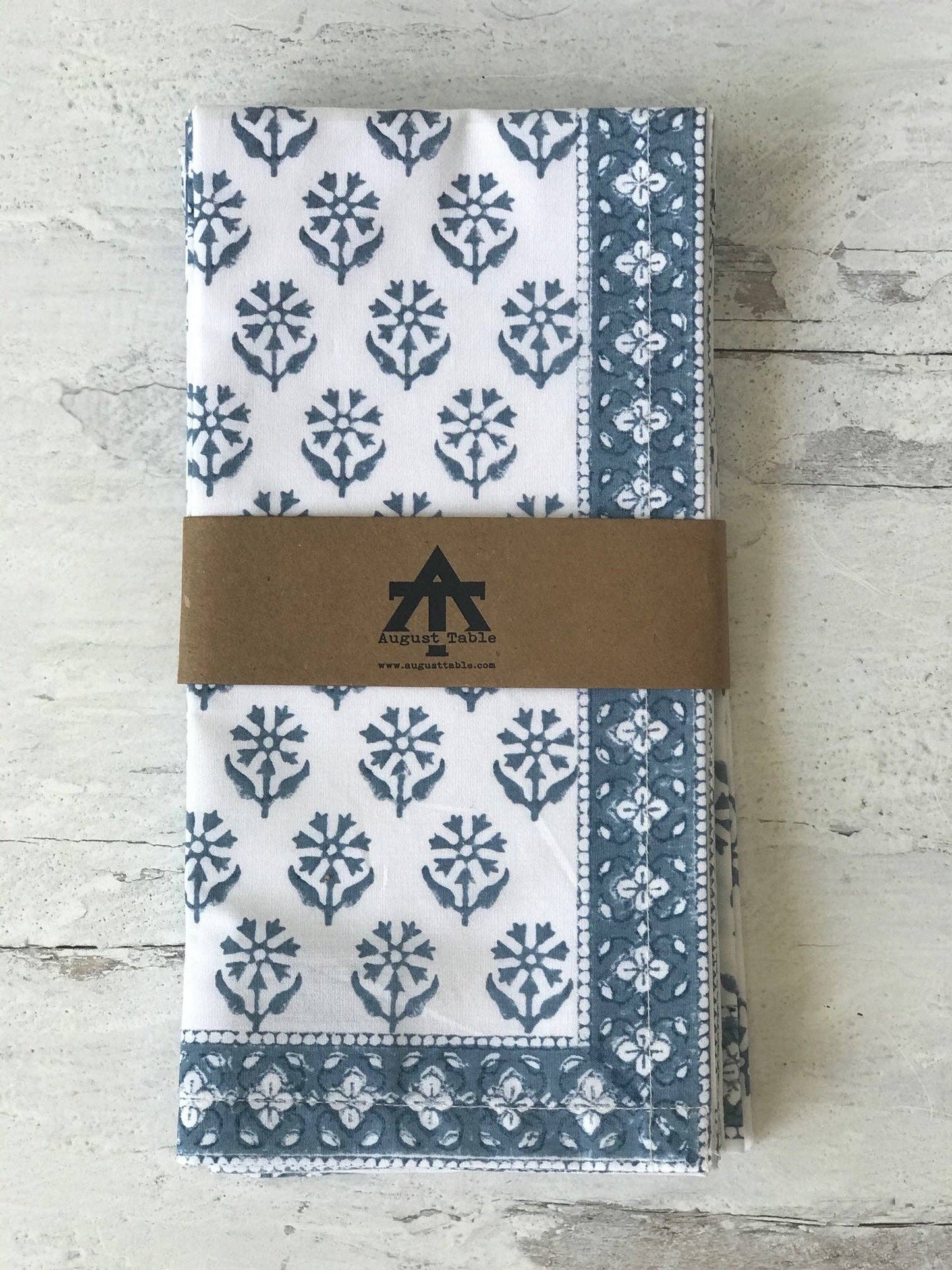 Sequoia Napkins in Stella Blue - set of 4