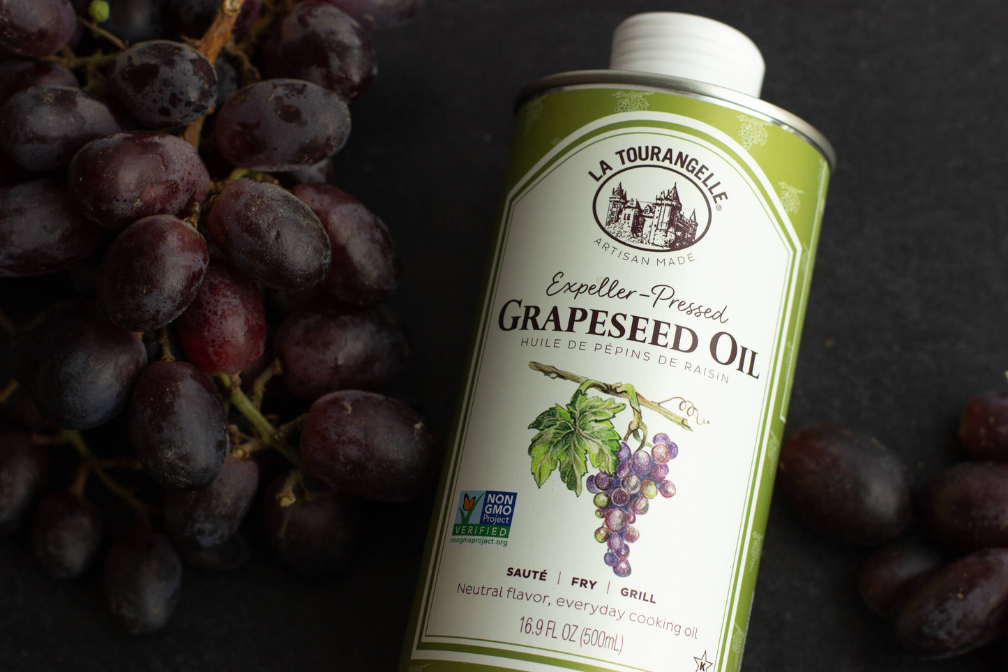 La Tourangelle Grapeseed Oil, 16.9 Fl Oz - 6 Units