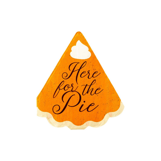 Here for the Pie Napkin