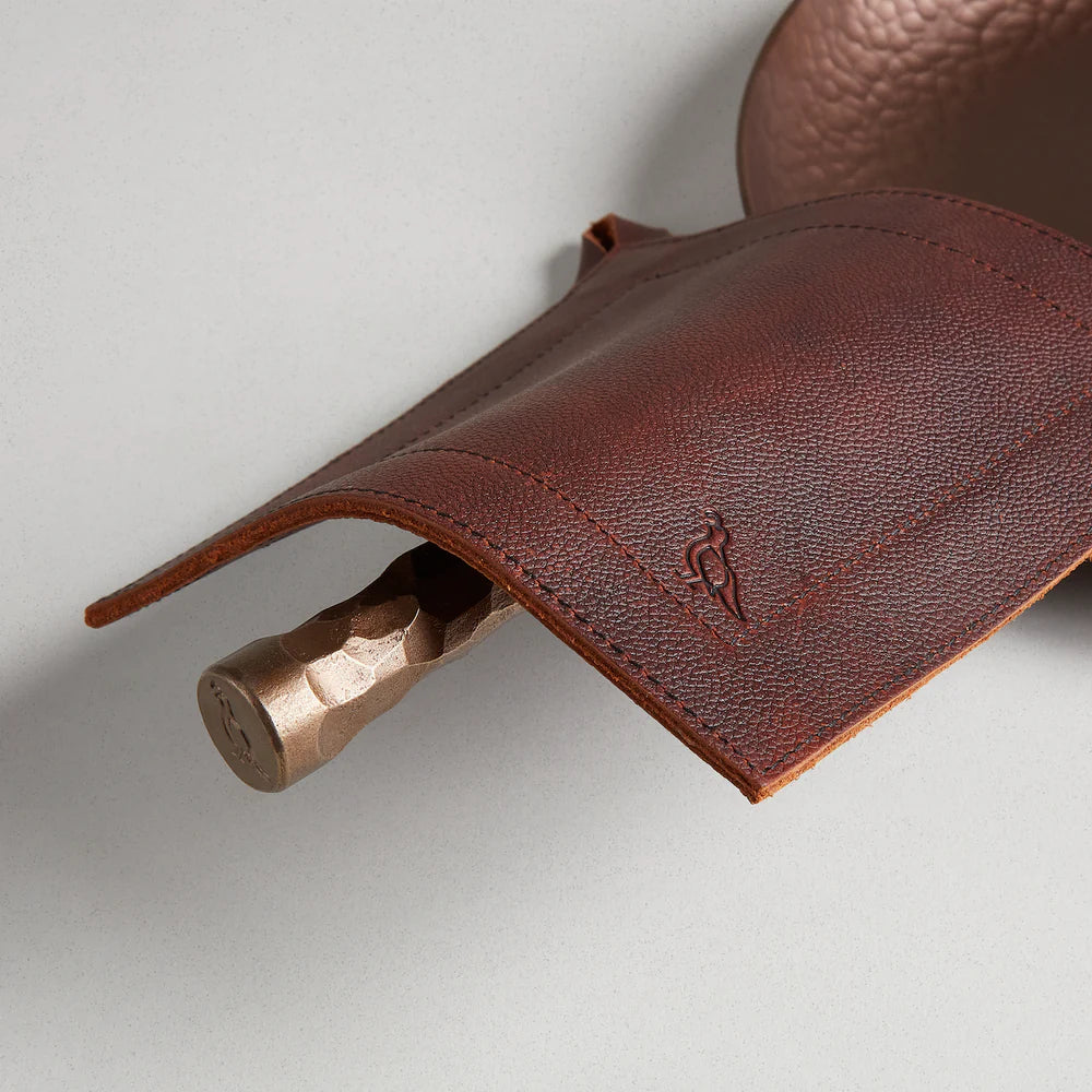 Full Grain Leather Pot Holder