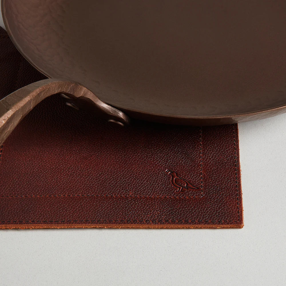 Full Grain Leather Pot Holder