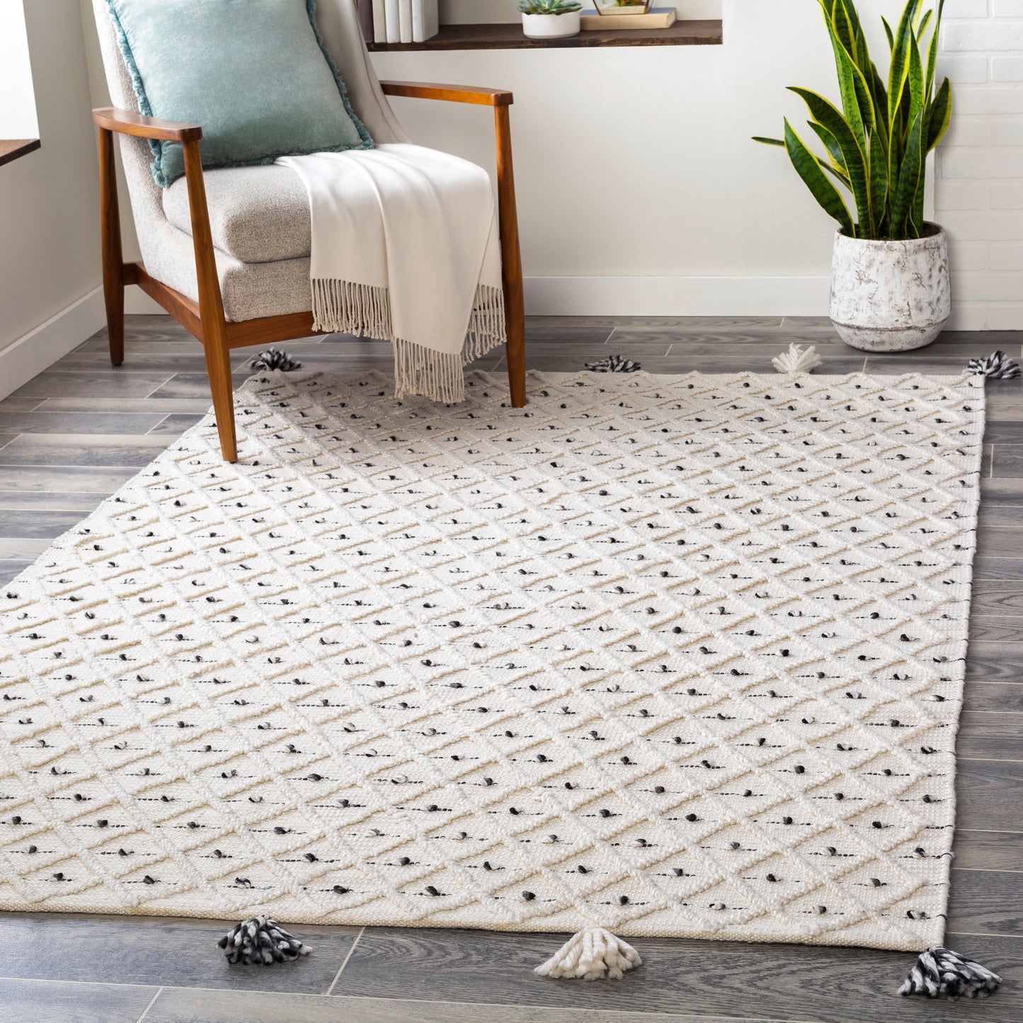 Azalea Dot Performance Rug
