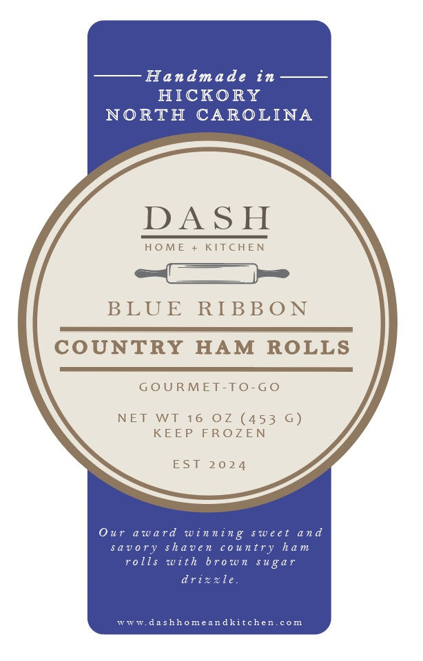 DASH Gourmet-to-Go, Blue Ribbon Ham Rolls