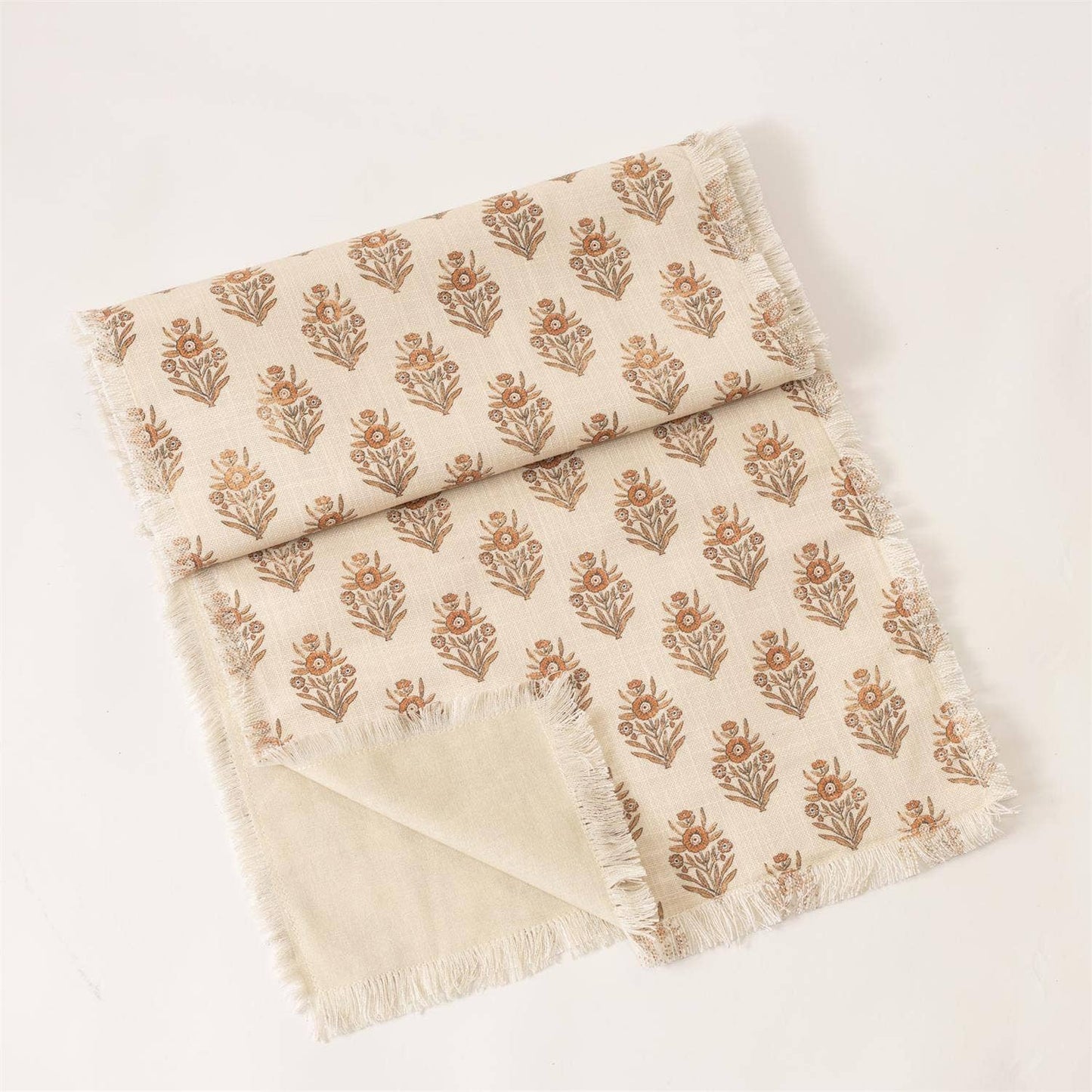 Block Print Silhouette Table Runner