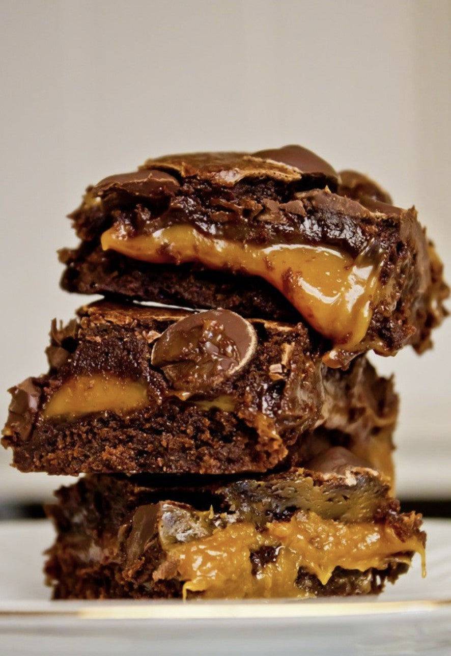 DASH Gourmet-to-Go, Caramel Pecan Brownies