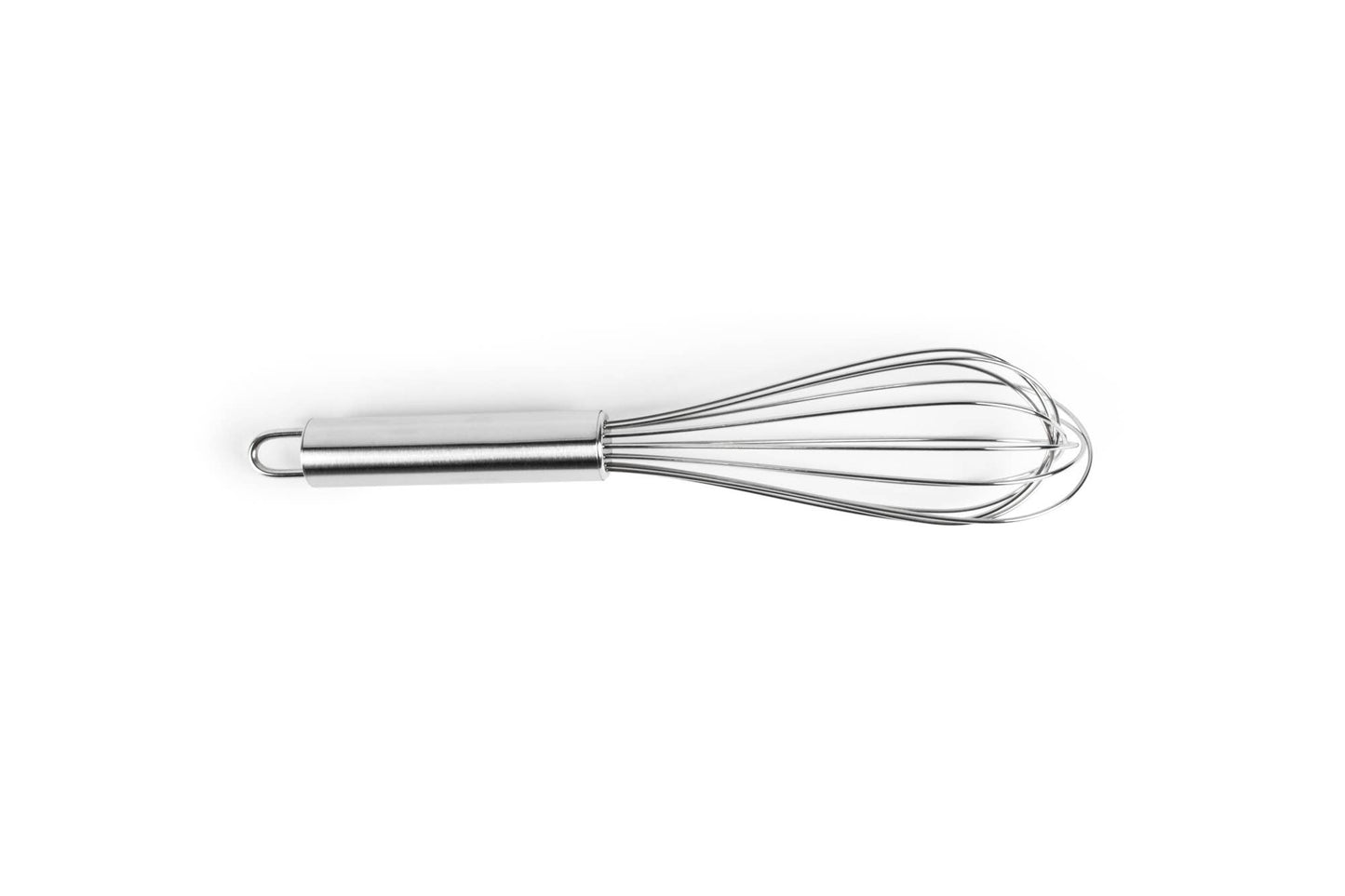 Fox Run Whisk, Stainless Steel with Solid Handle, 8"