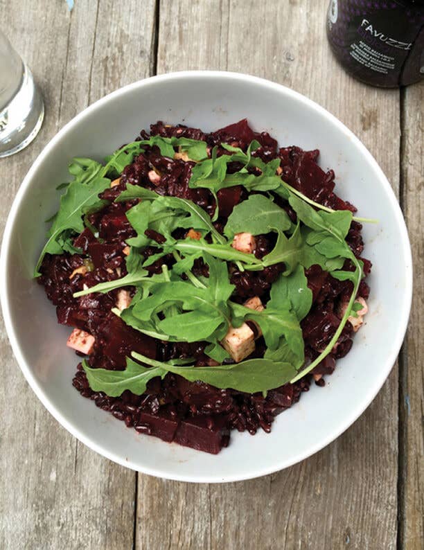 Italian black rice