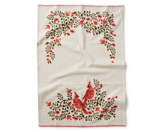 Rifle Paper - Cardinals Tea Towel