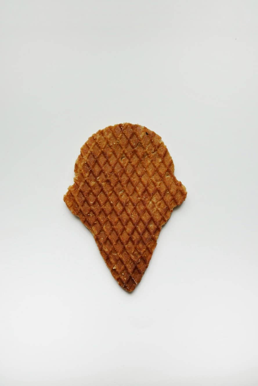 Ice Cream Cone-Shaped Stroopwafel