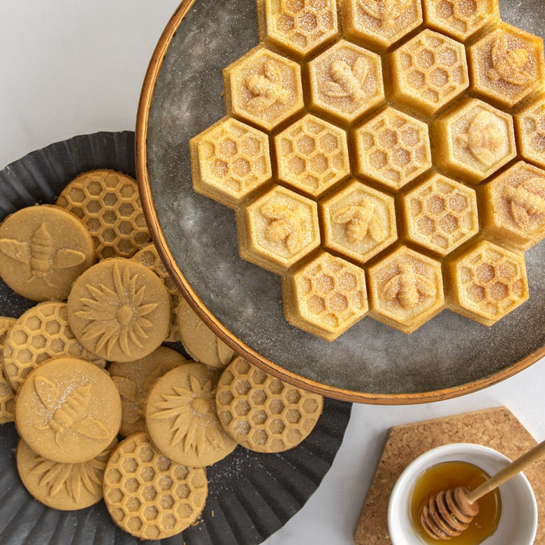 Honey Bees Cookie Stamps