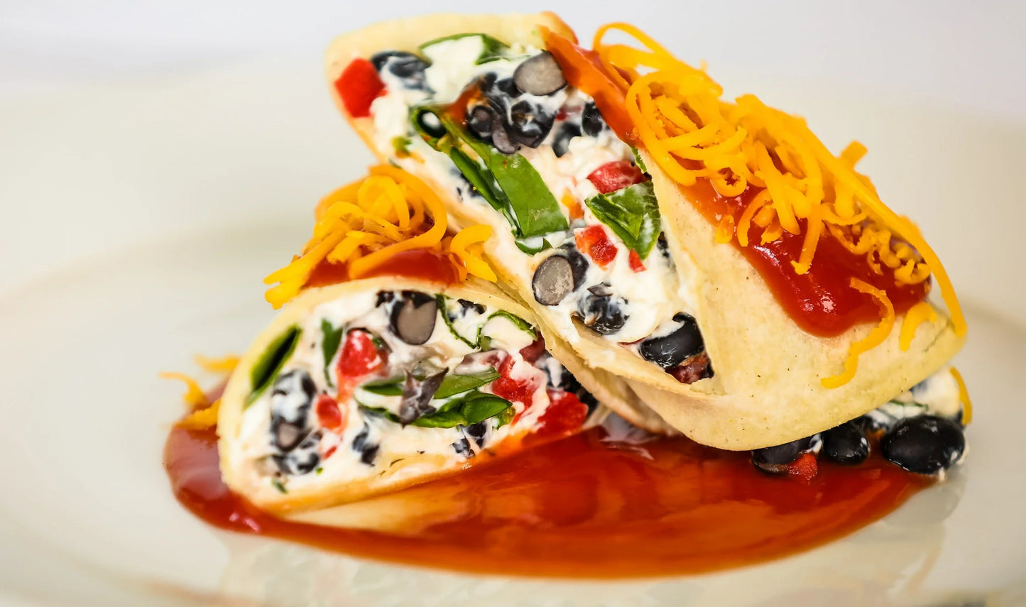 Ladyfingers Gourmet-to-Go Black Bean & Spinach Enchiladas