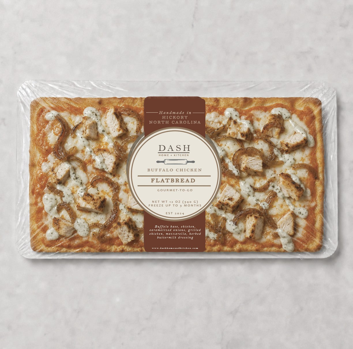 DASH Gourmet-to-Go, Buffalo Chicken Flatbread