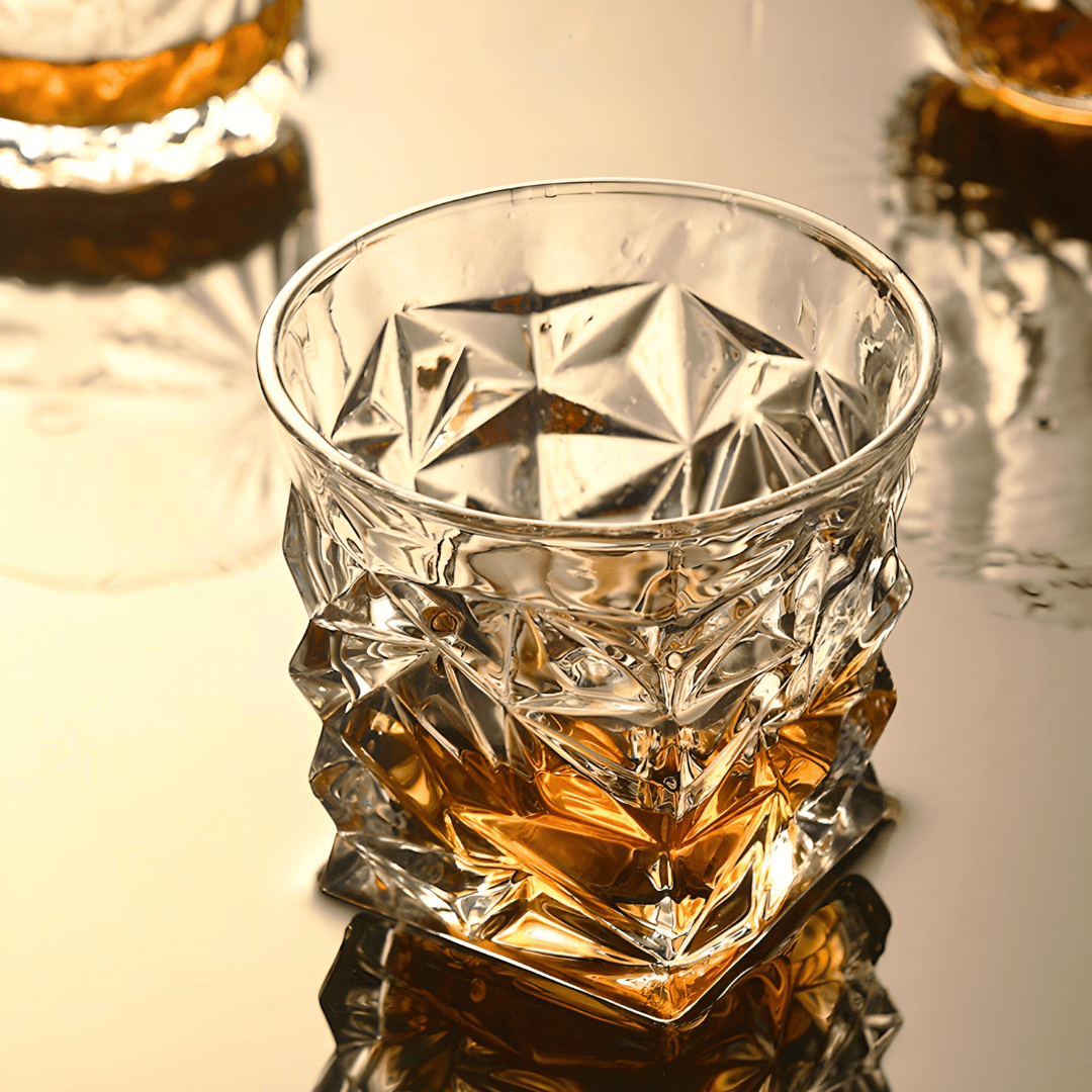Vayu Japanese Crystal Whiskey Glass - Single