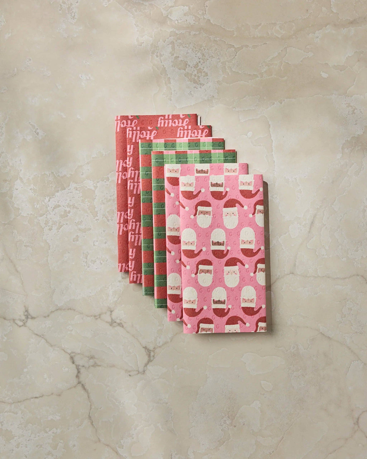 Geometry - Holly Jolly Santa Not Paper Towel - Holiday 2026