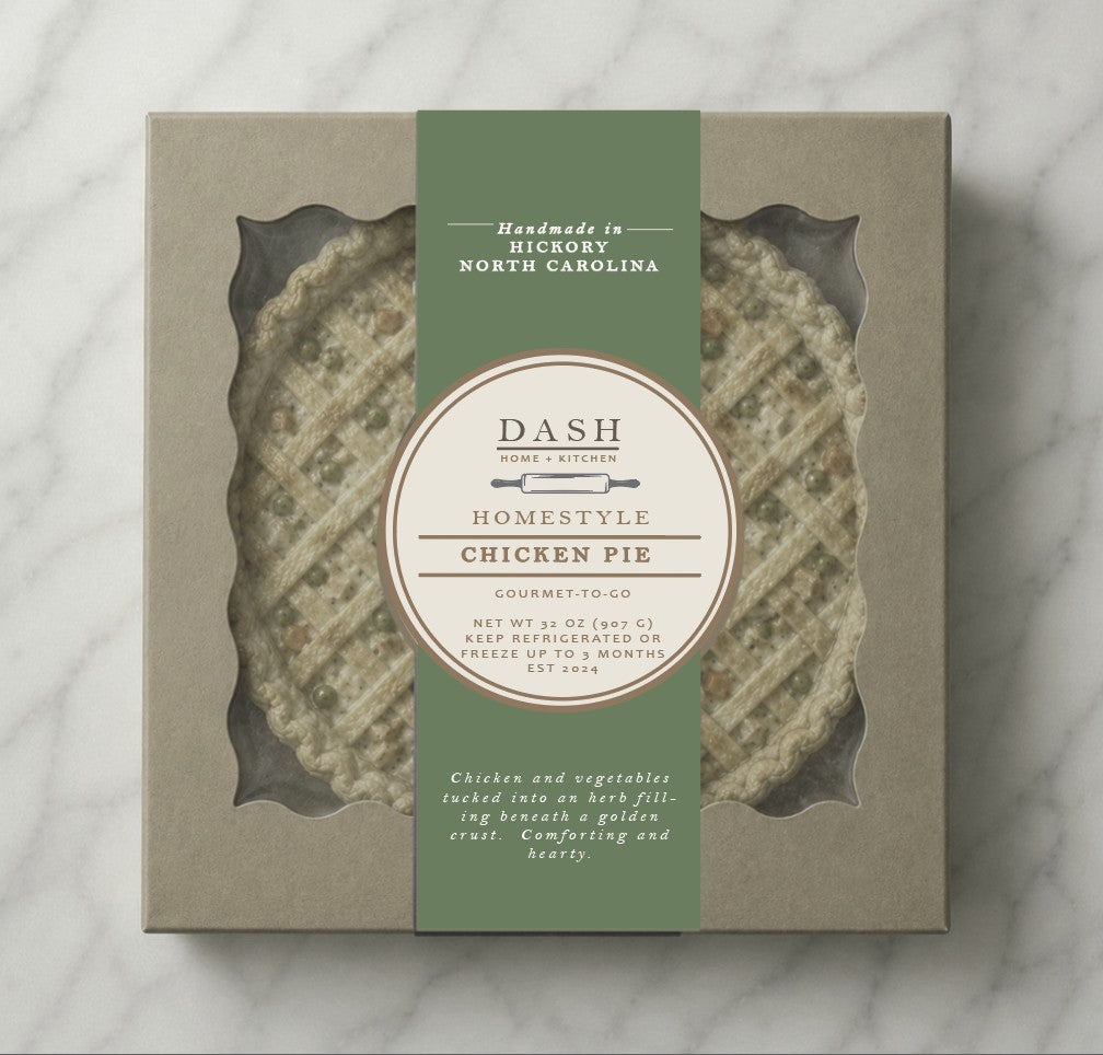 DASH Gourmet-to-Go, Homestyle Chicken Pie