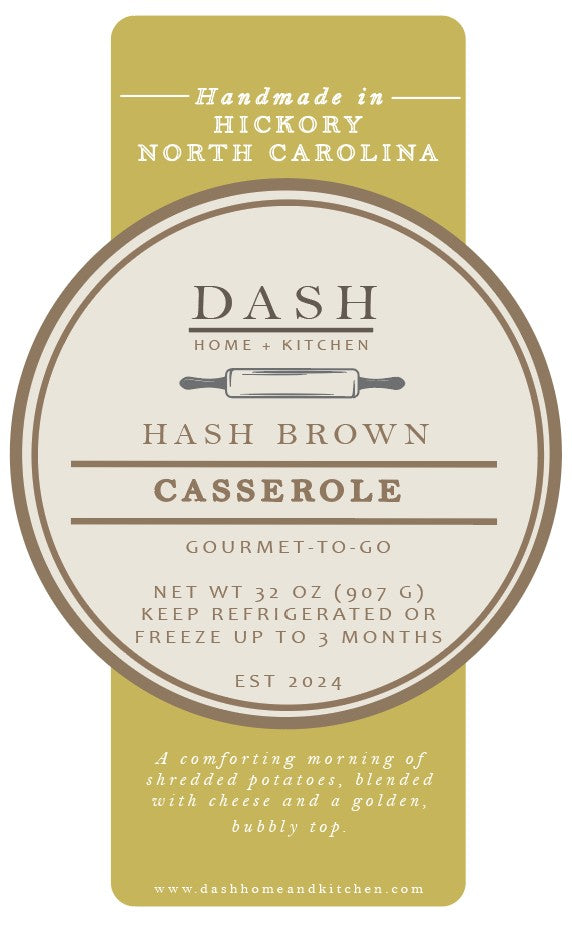 DASH Gourmet-to-Go Hashbrown Casserole