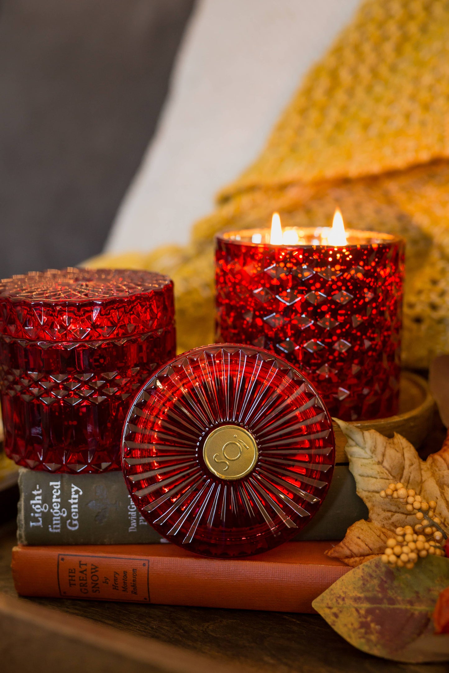 Holiday Spice Petite Shimmer Candle